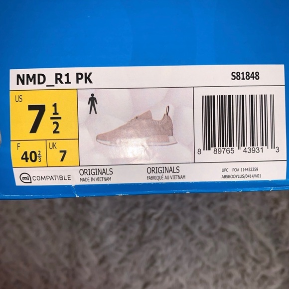 Adidas NMD french beige size 7.5 mens - Picture 5 of 5